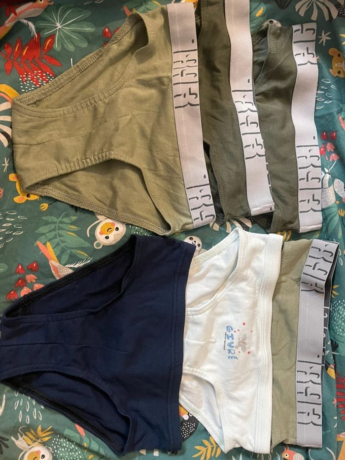 Lot de 6 slips petit bateau 12 ans