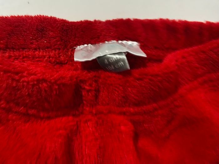 Ensemble rouge pyjama pilou pilou  taille 4 ans la twisty Company - photo numéro 4