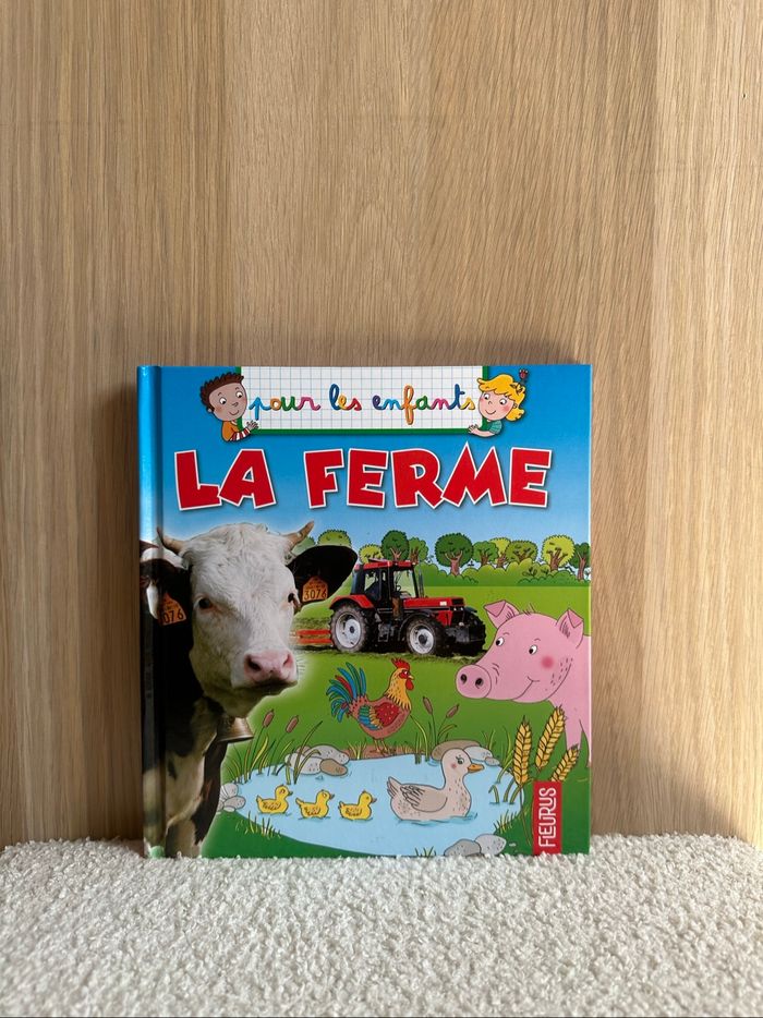 Livre pour les enfants la ferme