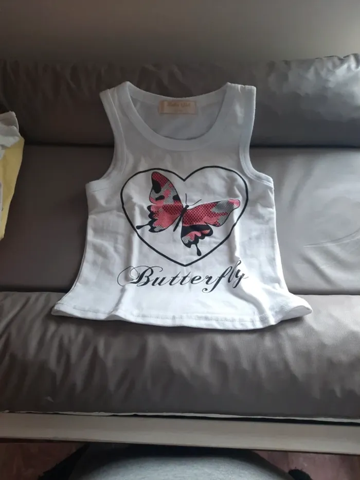 Lot 5 tee-shirt 18 mois - photo numéro 6