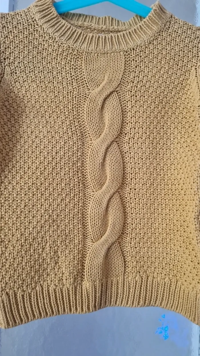 Pull moutarde taille 5 ans creeks - photo numéro 3