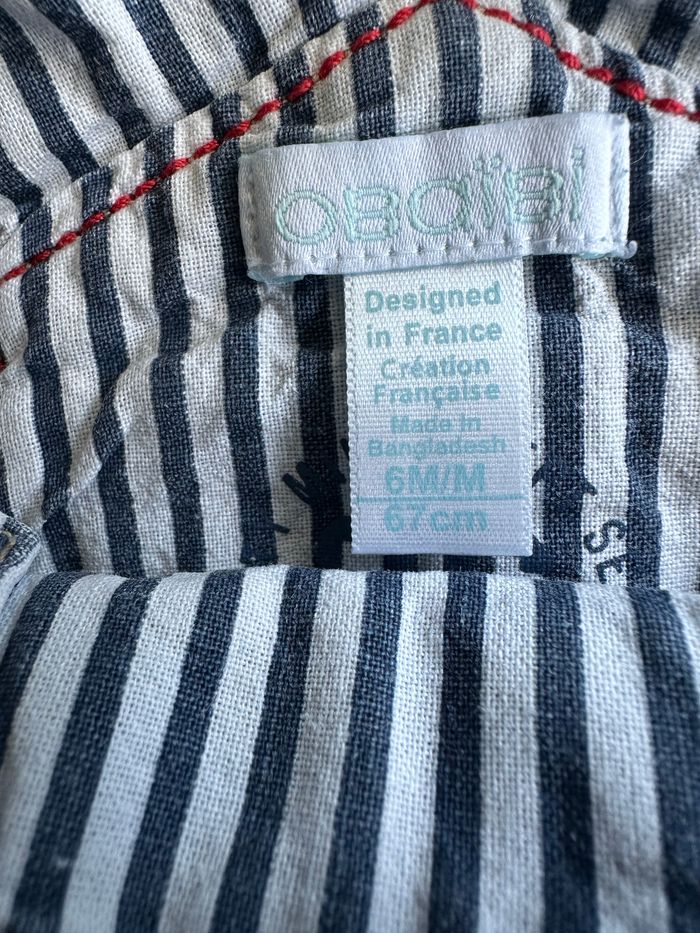 Salopette en jean Taille 6 mois - photo numéro 2