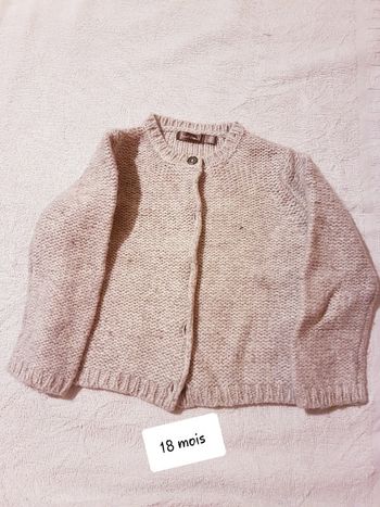 Gilet bout'chou 18 mois