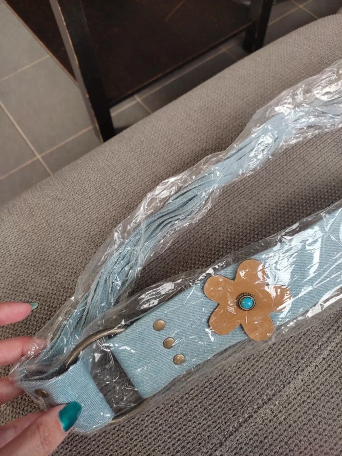 Ceinture en jean - photo numéro 2