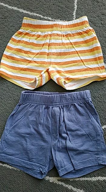Lot 2 shorts 12 mois