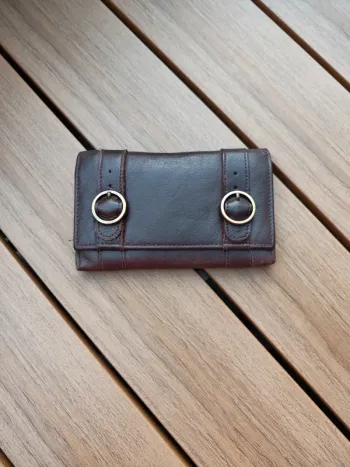 Porte feuille Accessorize marron