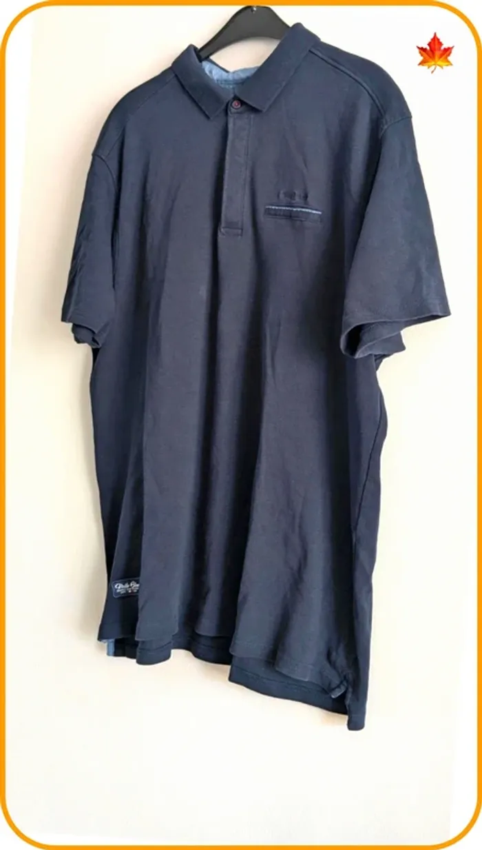 Polo homme Voile Bleu 4XL - photo numéro 3