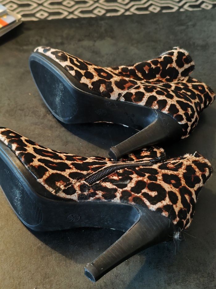 Bottines très mode leopard - photo numéro 7