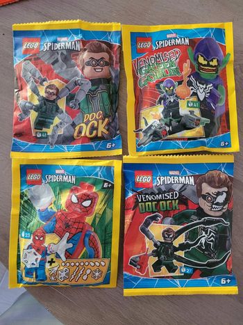 Lot polybags figurines lego marvel