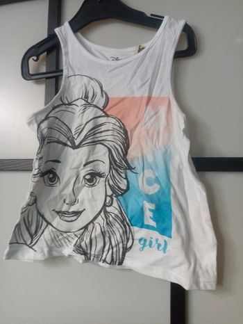 Débardeur Princesse Disney 4,5 ans