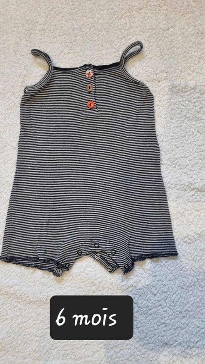 Barboteuse fille Petit Bateau 6M