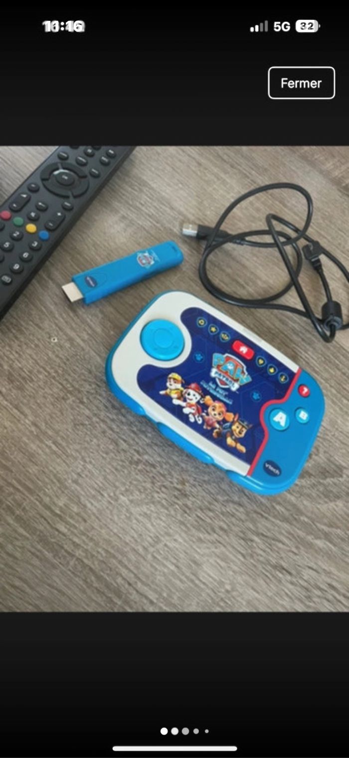 Console pat patrouille d’apprentissage
