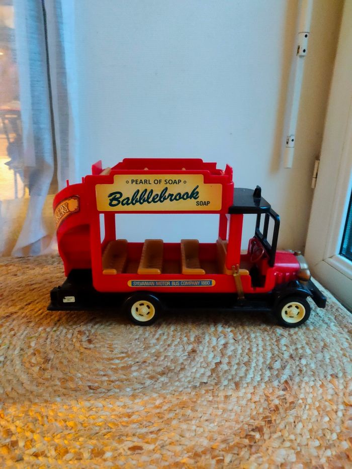 Bus scolaire vintage Sylvanian Families - photo numéro 4