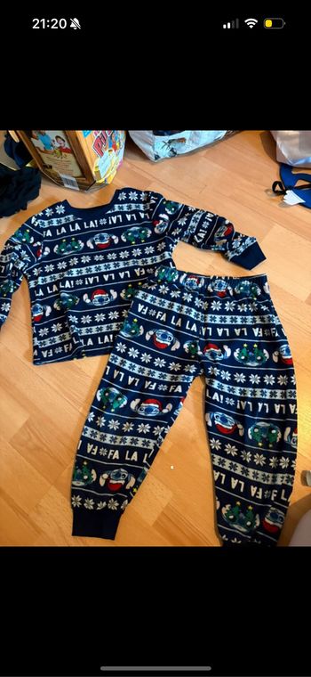 Pyjama stitch Noël primark