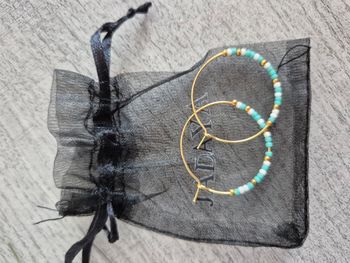 Boucles d'oreilles créoles dorées Jadaya