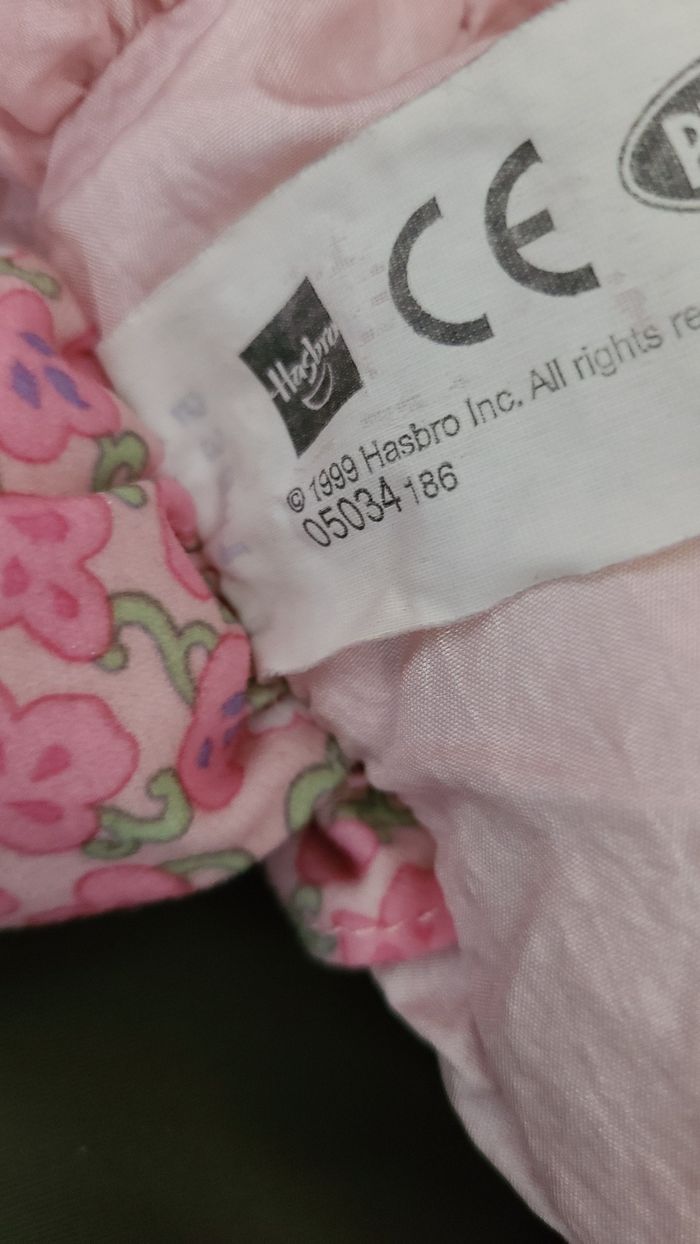 Doudou poupée rose tissu Playskool 32 cm - photo numéro 4