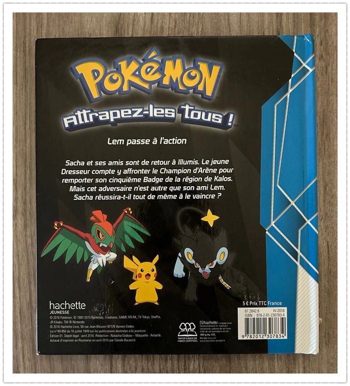 Livre Pokémon - en parfait état - photo numéro 2
