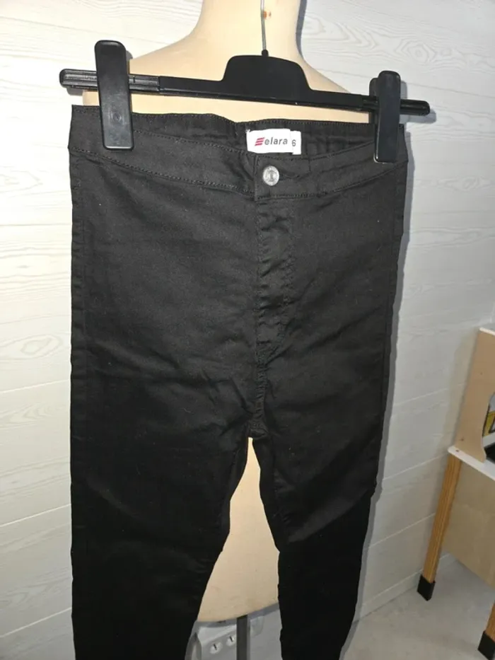 Jean skinny elara noir taille 36 - photo numéro 2