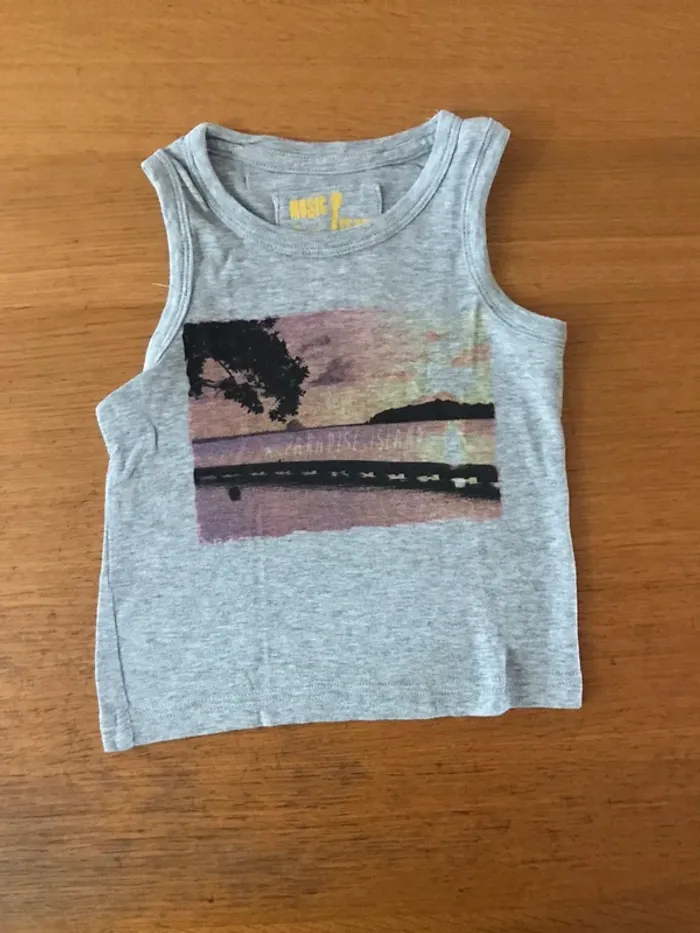 Lot 4 t-shirt sans manche 3 ans - photo numéro 6