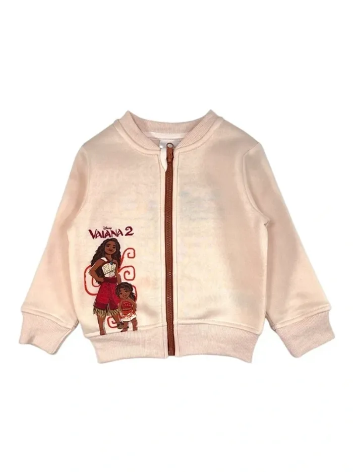 Ensemble Vaiana jogging survêtement veste zip pantalon 6 ans neuf - photo numéro 3