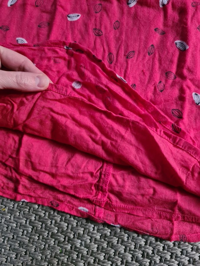 Robe fuschia à motifs - 5 ans - photo numéro 5