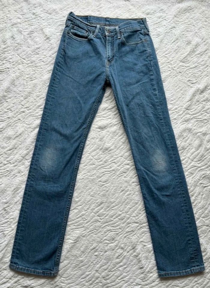 Jean Levi’s 514 Homme - Coupe slim taper straight fit Bleu Taille M 38/40 W29 Mexique 00s y2k - photo numéro 4