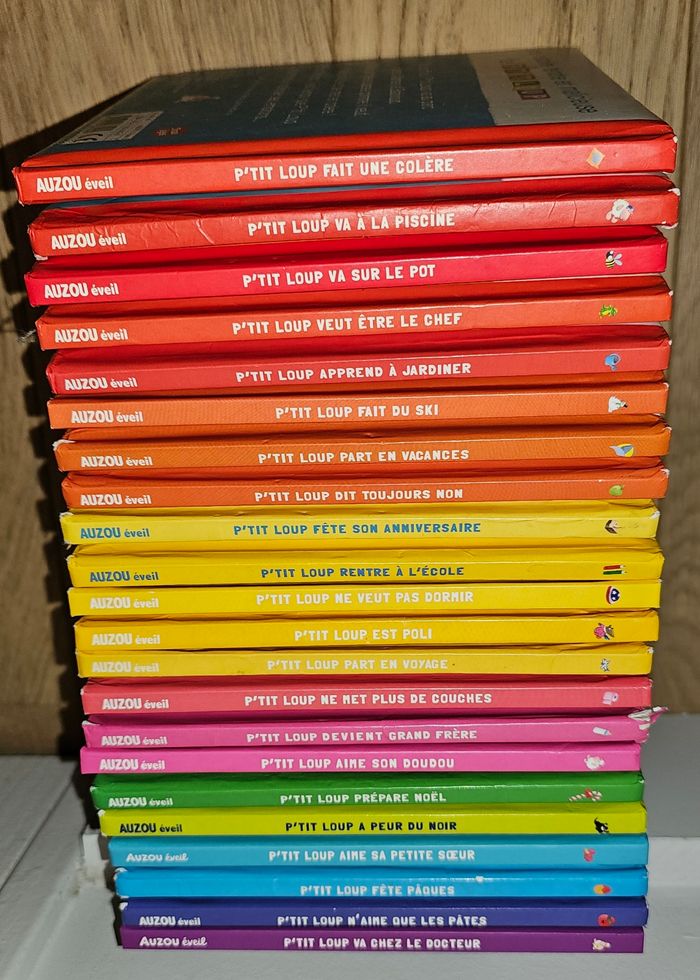 Lot de 22 p'tit loup