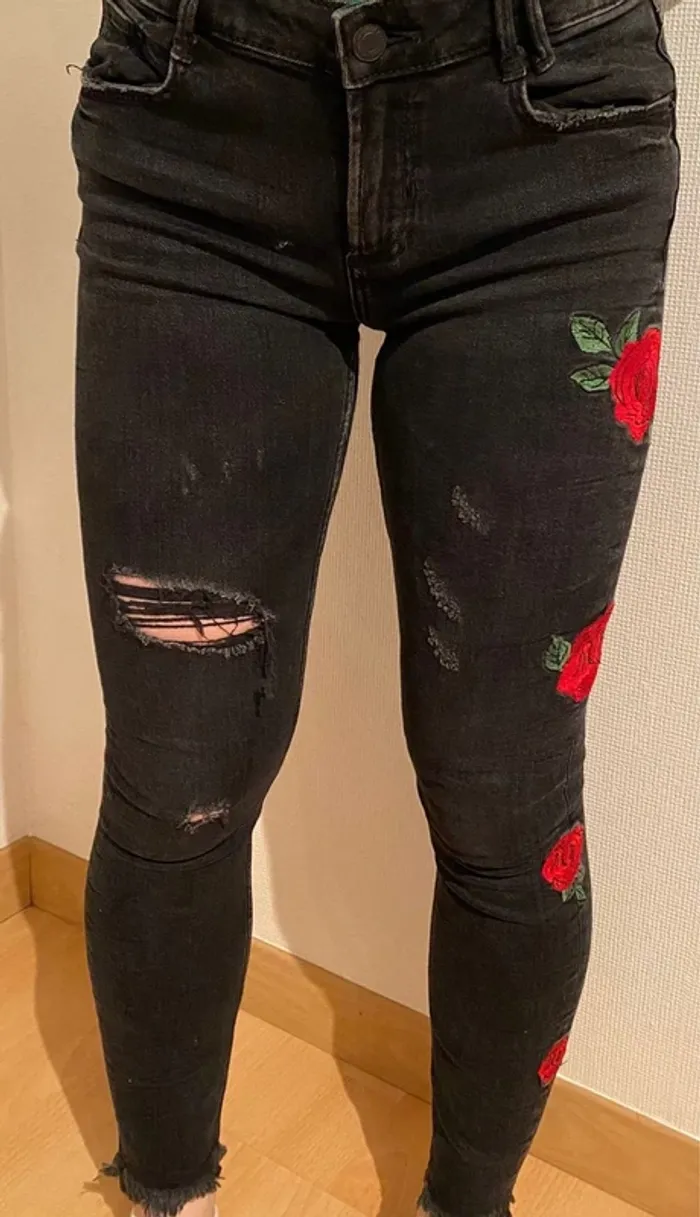 Jean noir Zara - photo numéro 7