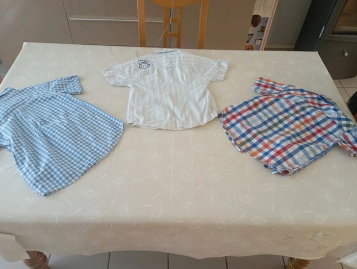 Lot 3 chemise manches courtes marques diverses 6 ans neuves 12€ - photo numéro 3