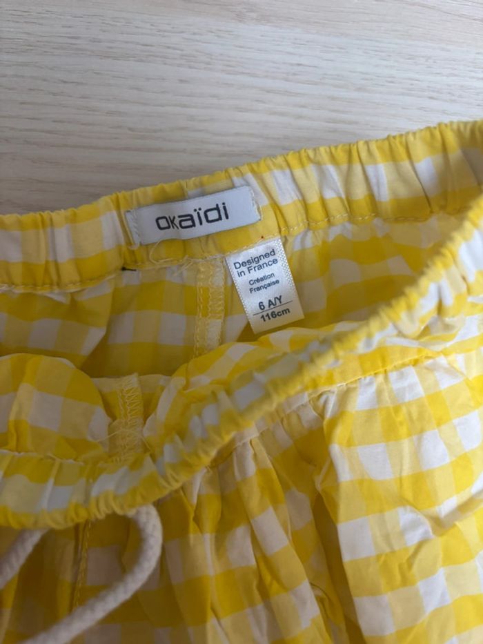 Jupe short Okaïdi taille 6 ans - photo numéro 3