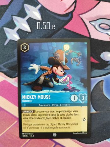 Mickey mouse 154/204 co lorcana 0.50E