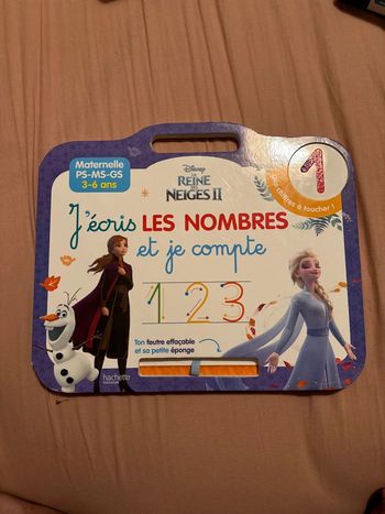 Livre J’écris les nombres