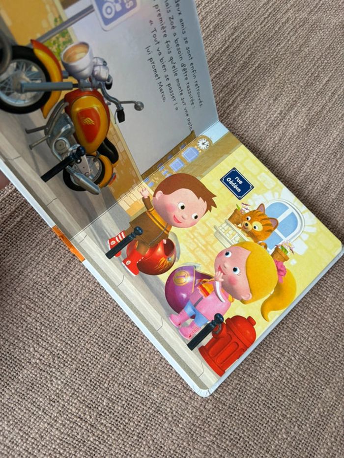 Livre p’tit garçon La moto de Marco - photo numéro 2