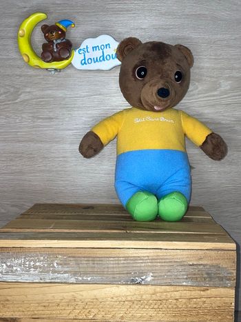 POP147 doudou ours 🐻 brun