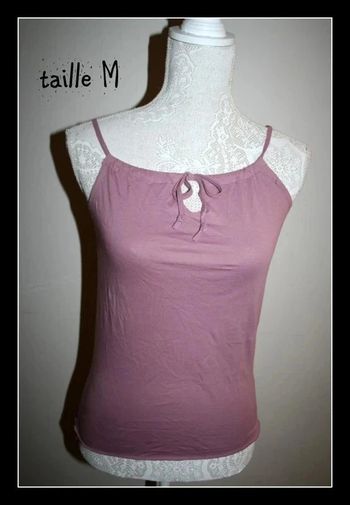 Tee-shirt vieux rose taille M