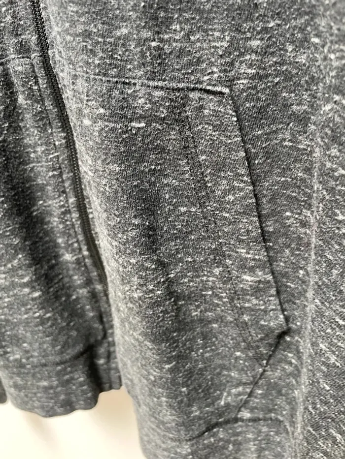 Nike zipped hoodie grey Womens L - photo numéro 4