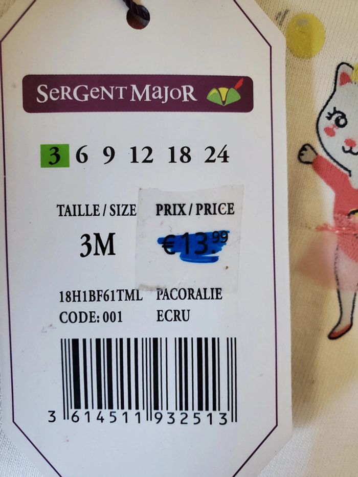 T-shirt sergent major neuf - photo numéro 4