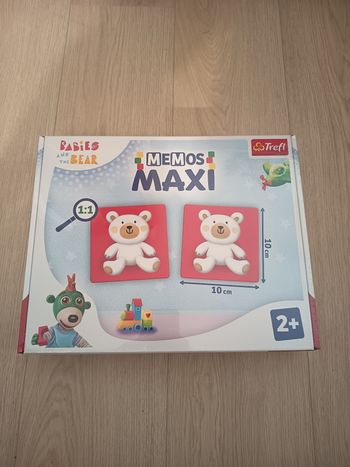 Jeux mémos maxi 