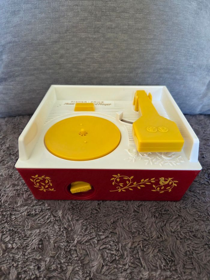 Tourne disque Fisher-Price vintage - photo numéro 3