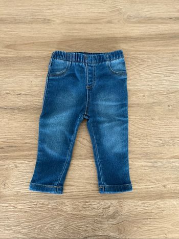 Pantalon Jegging bleu bébé fille taille 3-6 mois Primark