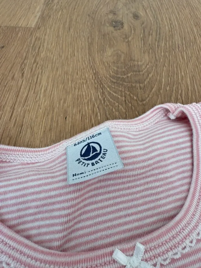 Pyjama short petit bateau 6 ans - photo numéro 3