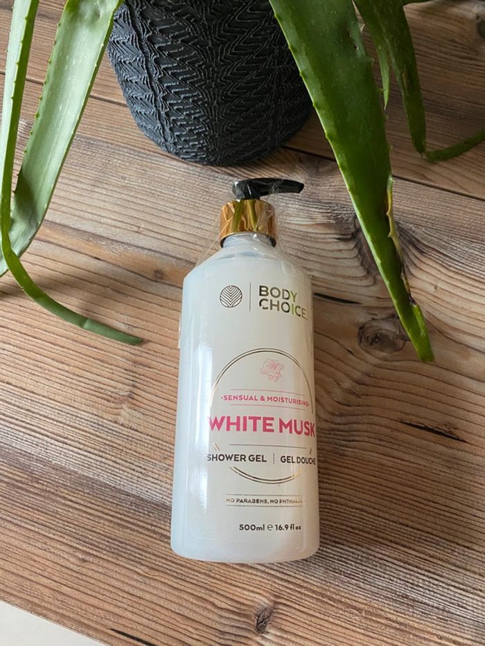Gel douche hydratant - Musc blanc - 500 ml - photo numéro 2