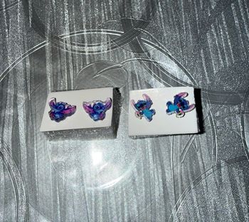 Boucles d’oreilles stitch