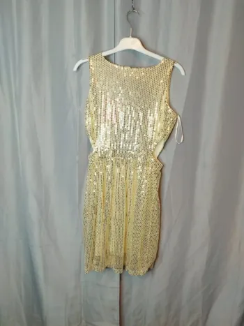 Robe à strass boohoo