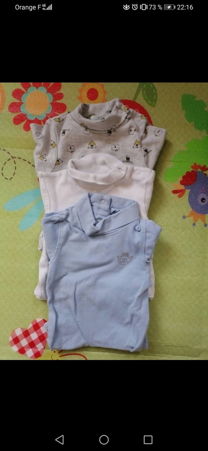 Lot 10 bodies 9 mois - photo numéro 3