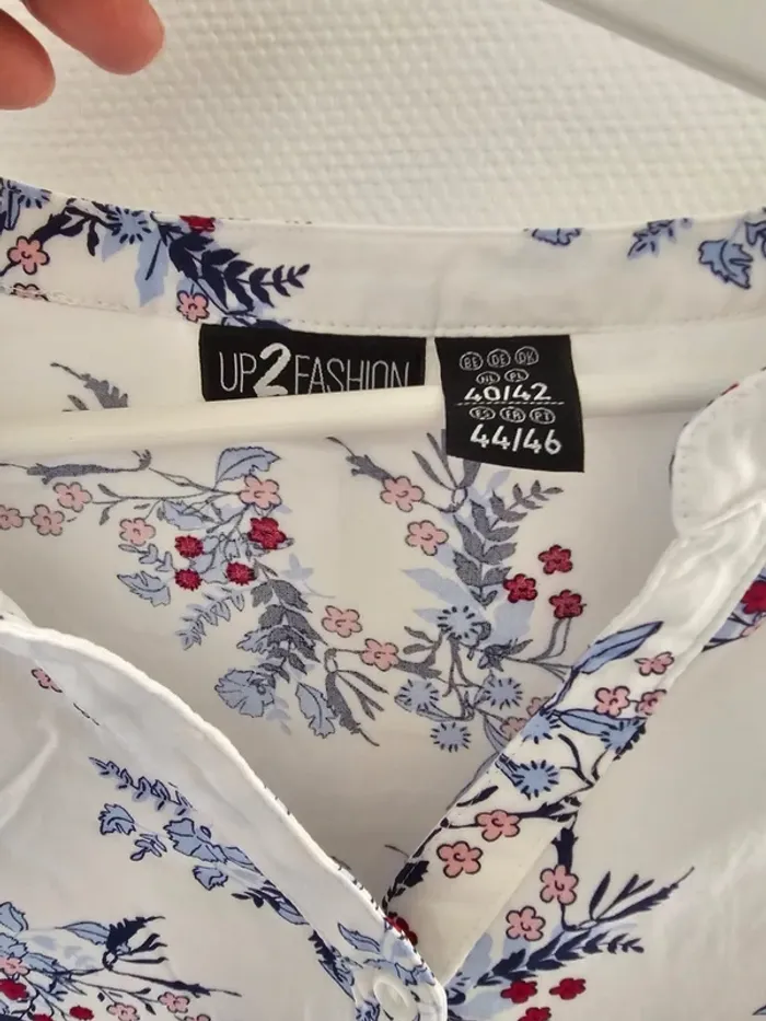 Chemise / chemisier blouse t40 /42 femme - photo numéro 5