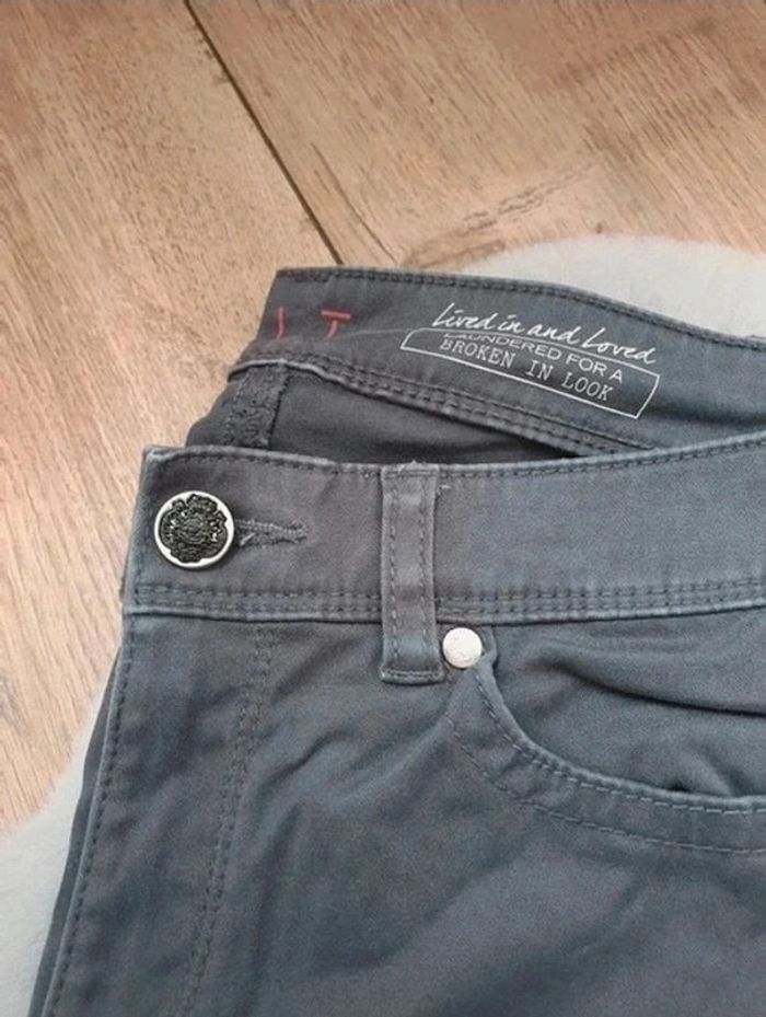 Neuf Pantalon gris Esprit taille 38 - photo numéro 6