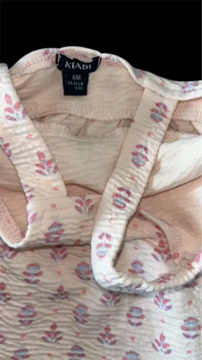 Robe rose Kiabi 6 mois neuve - photo numéro 2