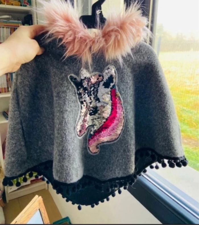 Poncho licorne