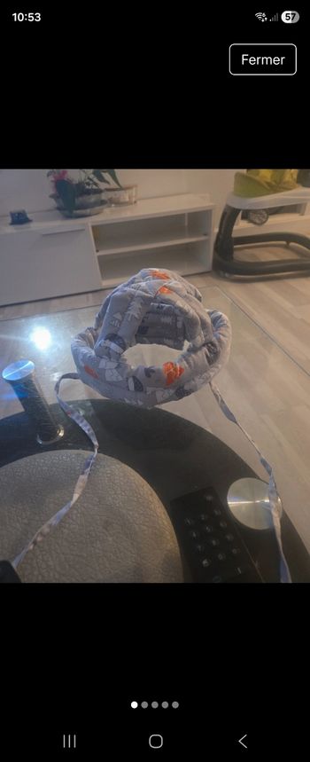 Casque de protection bébé mixte